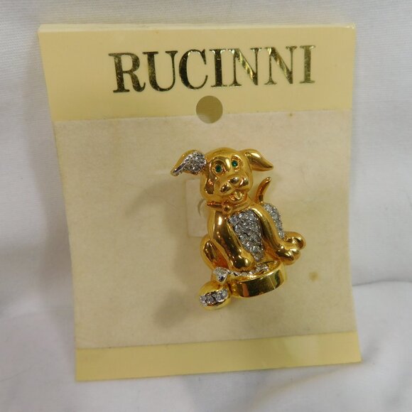 Ladies Rucinni Brooch - Picture 2 of 3
